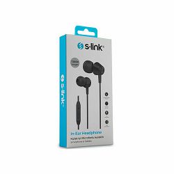 Slušalice S-LINK SL-KU160, mikrofon, crne