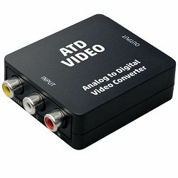 Analogno - digitalni video konverter HOME, 3 x RCA na HDMI - ATD VIDEO