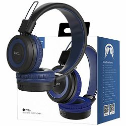 Slušalice HOCO W16 Bluetooth - Cool motion Blue (bežične)