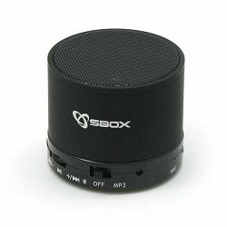 Prijenosni zvučnik SBOX BT-160 crni (Bluetooth)