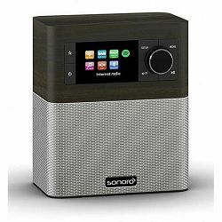 Bežični Hi-Fi zvučnik SONORO STREAM bog oak decor/silver (Wi-Fi, internet radio, Spotify, Multiroom, Bluetooth)